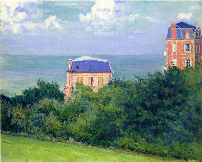 Gustave Caillebotte Villas at Villers-sur-Mer